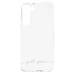 Just Green Capa Samsung Galaxy S22 Plus Transparente Reciclável - BACK-BIO-CL-S22P