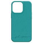 Just Green Capa iPhone 13 Pro Turquesa Reciclável - BACK-BIO-BL-13PR