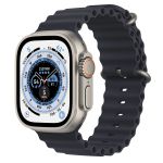 Apple Watch Ultra GPS+Cellular 49mm Titânio c/ Bracelete Ocean Meia-Noite