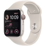 Apple Watch SE (2ª Geração) GPS+Cellular 44mm Alumínio Luz das Estrelas c/ Bracelete Desportiva Luz das Estrelas