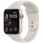 Apple Watch SE (2ª Geração) GPS 44mm Alumínio Luz das Estrelas c/ Bracelete Desportiva Luz das Estrelas