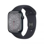 Apple Watch Series 8 GPS 41mm Alumínio Meia-Noite c/ Bracelete Desportiva Meia-Noite