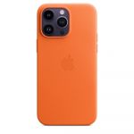 Apple Capa Pele iPhone 14 Pro Max MagSafe Laranja