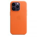 Apple Capa Pele iPhone 14 Pro MagSafe Laranja