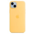Apple Capa Silicone iPhone 14 Plus MagSafe Amarelo Solar