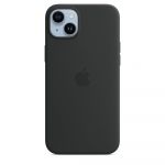 Apple Capa Silicone iPhone 14 Plus MagSafe Meia-Noite