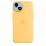 Apple Capa Silicone iPhone 14 MagSafe Amarelo Solar