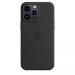 Apple Capa Silicone iPhone 14 Pro Max MagSafe Meia-Noite