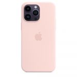 Apple Capa Silicone iPhone 14 Pro Max MagSafe Pink Giz