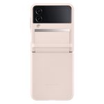 Capa Samsung Galaxy Z Flip Cover 4 Flap Leather Cover Creme