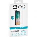 4-OK Película Vidro Temperado para iPhone 14 Pro Max Clear