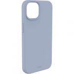 Puro Capa Silicone Icon Antimicrobiana para iPhone 14 Plus Blue