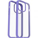 Otterbox Capa React Series Antibacteriana para iPhone 14 Pro Max Clear/Purple