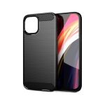 Forcell Capa Silicone Carbon iPhone 14 Plus Black