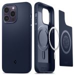 Spigen Capa MagSafe Armor (MagFit) para iPhone 14 Pro Max Navy Blue