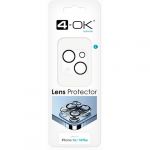 4-OK Película Protetora de Câmara para iPhone 14 / iPhone 14 Plus