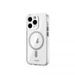 Moshi Capa iGlaze MagSafe para iPhone 14 Pro Silver