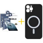 Skyhe Pack 2x Película de Câmara + Capa Skyhe iPhone 14 Pro Max Compatível com Magsafe Magnetic Black - 8434010337894