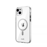 Moshi Capa iGlaze MagSafe para iPhone 14 Plus Silver