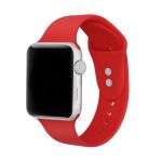 Bracelete SmoothSilicone para Apple Watch SE (2022) - 40mm - Vermelho