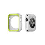 Capa Military Anti-Impacto DoubleColor para Apple Watch Series 8 - 45mm Grey/Green
