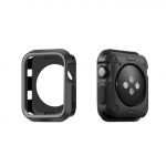 Capa Military Anti-Impacto DoubleColor para Apple Watch SE (2022) 40mm Black/Grey