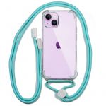Cool Acessorios Capa Silicone para iPhone 14 com Cordão Violet
