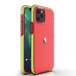 Hurtel Capa iphone 13 Mini Silicone Amarelo
