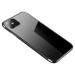 Hurtel Capa iphone 12 Mini Silicone Preto Transparente