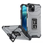 Hurtel Capa iphone 12 Mini com Suporte Soft Preto