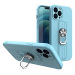 Hurtel Capa iphone 12 Mini com Suporte Azul Claro