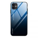 Hurtel Capa iphone 12 e 12 Pro Personalizada Preto Azul