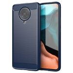 Hurtel Capa Xiaomi Pocophone F2 Pro Efeito Carbono Azul