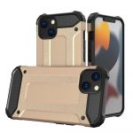 Hurtel Capa iphone 13 Mini Rígida Dourado