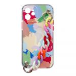 Hurtel Capa iphone 13 Mini com Corrente Shell Multicores