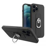 Hurtel Capa iphone 13 Mini com Suporte Soft Preto