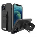 Hurtel Capa iphone 12 Mini Silicone Slim Preto