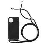 Capa para iPhone 12 Mini Silky Black com Cordão