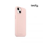 Tecfy Capa Liquid Silicone para iPhone X Pink