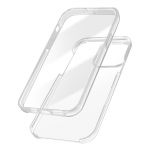 Avizar Capa para iphone 14 Pro Integral Traseira Rígida e Frontal Flexível Clear - TPGLASS-CL-14P