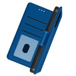 Avizar Capa de Vídeo Multi-compartimento Blue para Carteira do iphone 13 Mini - FOLIO-VITO-BL-13MI