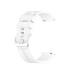 Bracelete SmoothSilicone Com Fivela para Apple Watch SE (2022) 44mm White