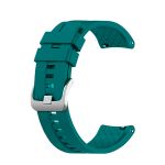 Bracelete SmoothSilicone Com Fivela para Apple Watch SE (2022) 44mm Green
