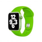Bracelete Silicone para Apple Watch SE (2022) 44mm - Verde Alface - 7427285820032