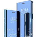 Capa Flip para iPhone 12 Mini S-View Blue