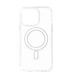 Avizar Capa para iPhone 14 Pro Bi-material Anti-choque Compatível Magsafe Transparente - Tpbump-ms-14p
