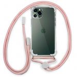 Cool Acessorios Capa Cordão Rosa para iPhone 14 Pro