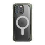 Capa para iPhone 14 Pro Raptic Secure Mag Verde