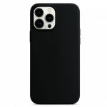 Capa Silicone iPhone 14 Pro Preta Reforçada