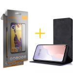 Accetel Pack 2x Película de Vidro Temperado Full + Capa Accetel Apple iPhone 14 Pro Max Prm Flip Cover Black - 8434010323057